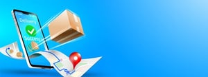 Animated phone ordering goods